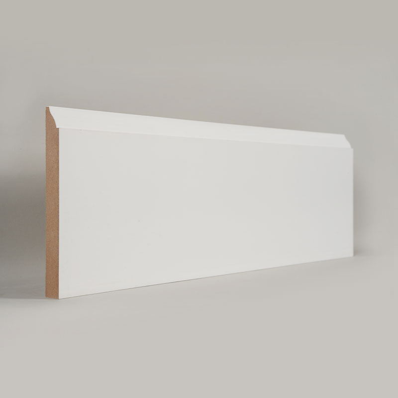 MDF lajsna (premirana punilom i biserno bijela) 3/5' x 5 1/4'
