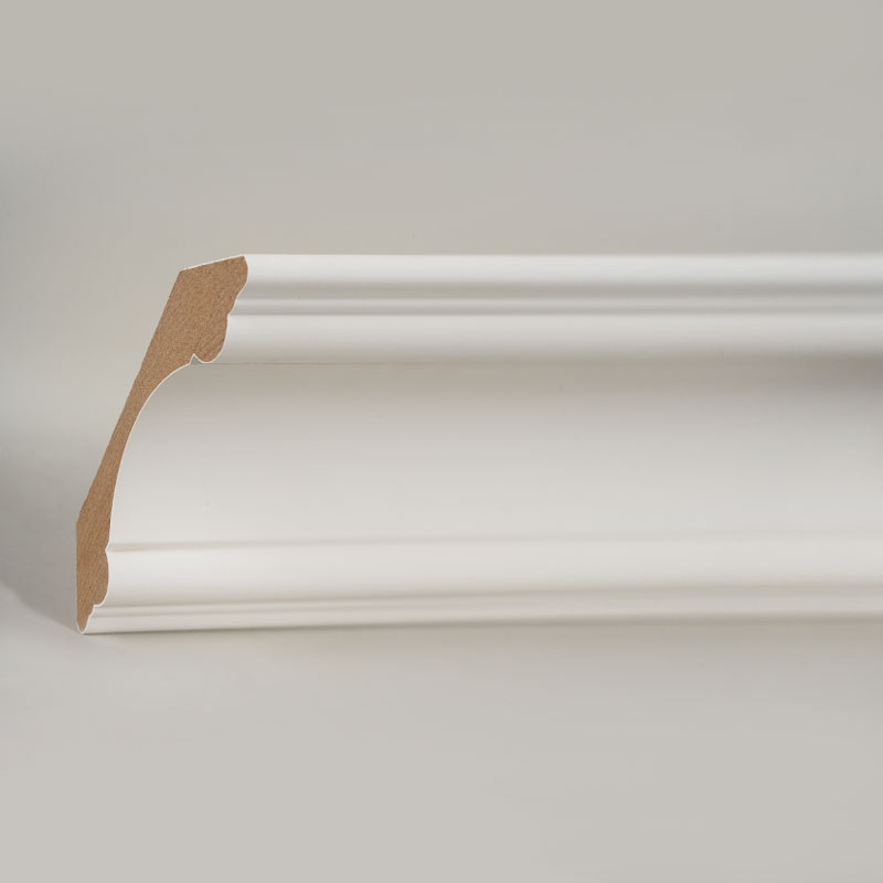 MDF kruna letvica (s temeljnim punilom i biserno bijela) 3/4' x 3 3/8'
