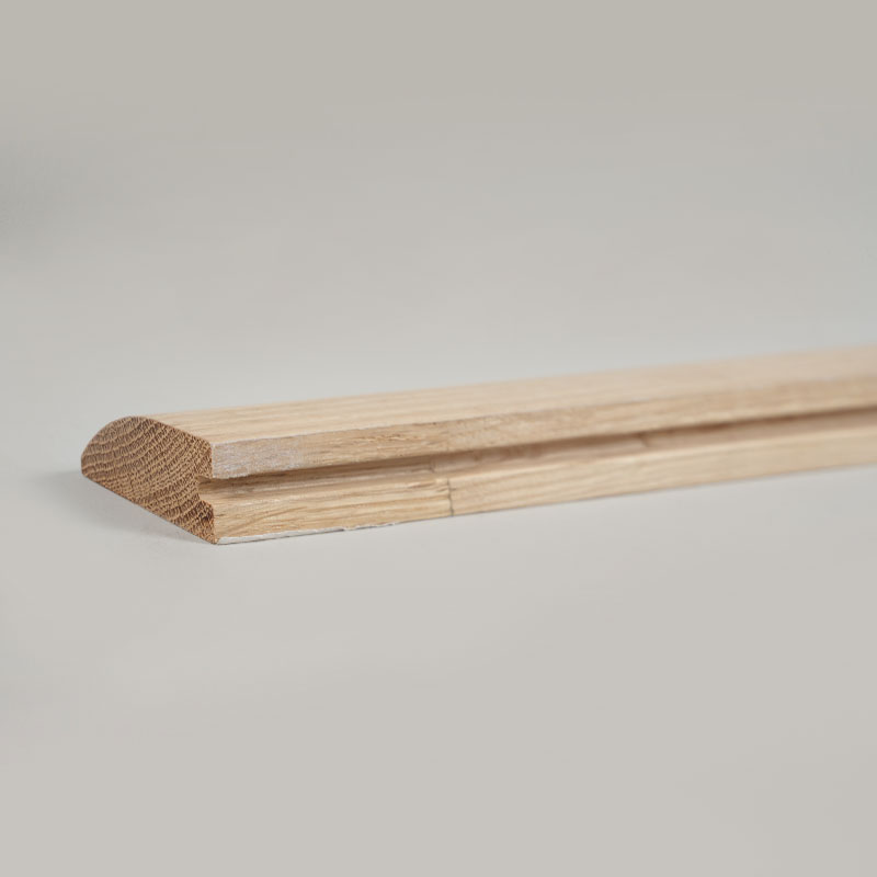 Redukcija trupaca od cjelovitog bijelog hrasta (nedovršena boja) - prirodna boja hrasta 3/5'x1 31/32'